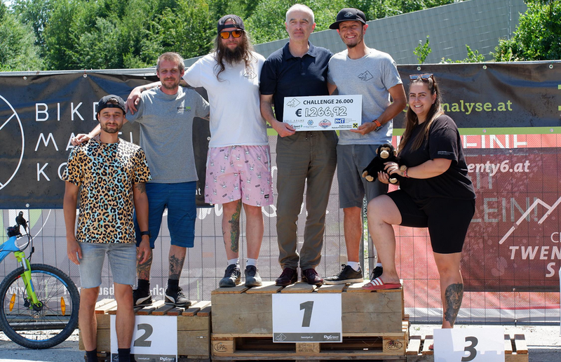 Charity-Sport-Tour 2025 für die Steirische Kinderkrebshilfe / DSG Steiermark Höhenmeter Challenge 26.000 im Trailpark Lannach