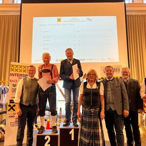 3. Platz für Engelbert Hütter in der Klasse Masters 60