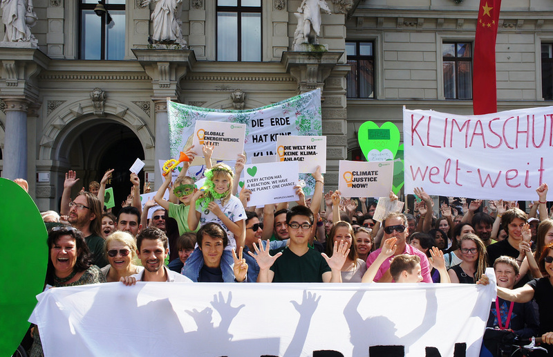 Klimademo in Graz / www.gruene.at