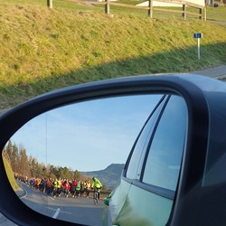 Läuferfeld auf dem Weg nach Mariatrost