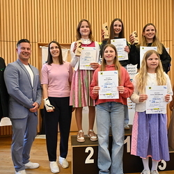 Gesamtsiegerehrung Skibezirk X