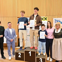 Gesamtsiegerehrung Skibezirk X
