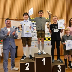 Gesamtsiegerehrung Skibezirk X