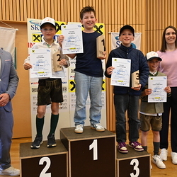 Gesamtsiegerehrung Skibezirk X